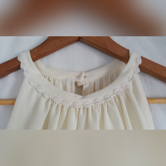 Formal Creme Dress - Picture 3 of 8